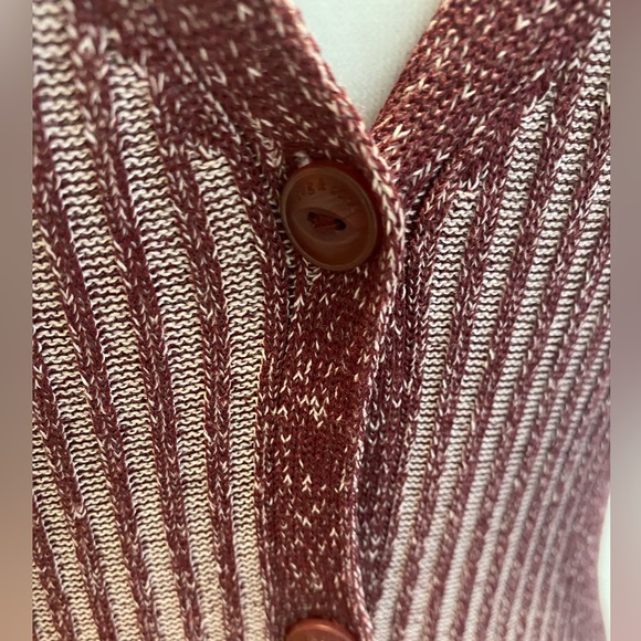 NWOT RAG & BONE Alexis Long Sleeve Rib Knit V-Neck Sweater Mini Dress - Picture 10 of 13